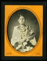 Portrait of the Wife of Mahee (Knife), Iowa